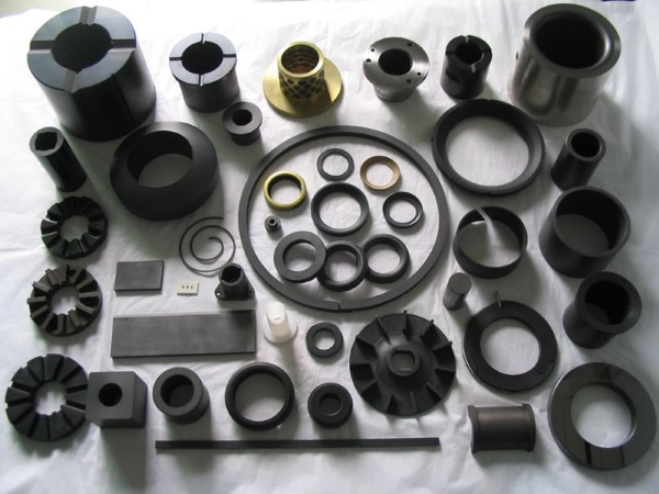 Graphite được dùng để sản xuất gioăng chịu nhiệt