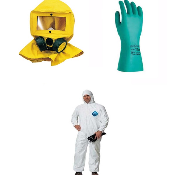 Trang bị đầy đủ bảo hộ cá nhân