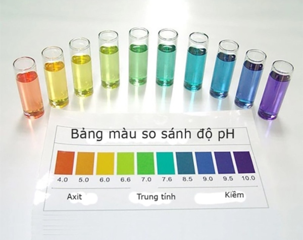 Độ pH là một thước đo quan trọng để đánh giá tính chất hóa học của nước