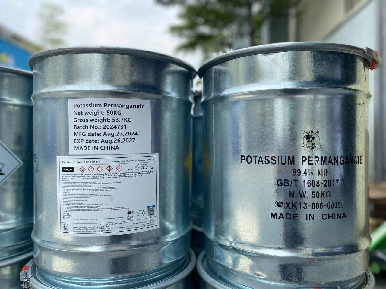 Thuốc tím (KMnO₄)