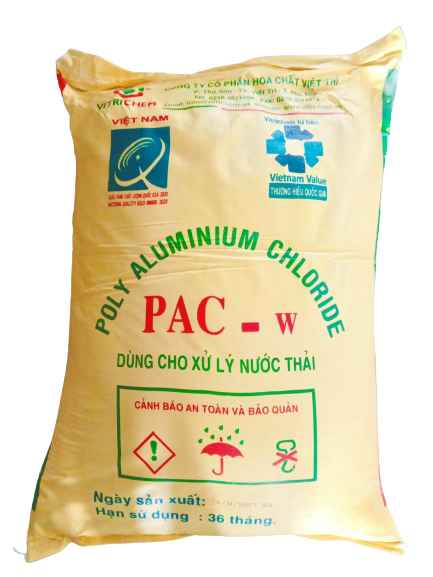 PAC vàng Việt Nam là hợp chất nhôm ở dạng polyme