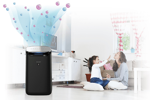 Sử dụng máy lọc không khí