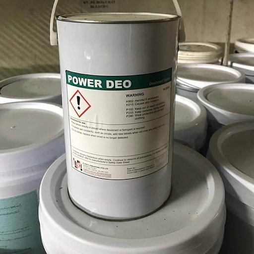 Hóa chất khử mùi hôi chống ẩm mốc Power DEO