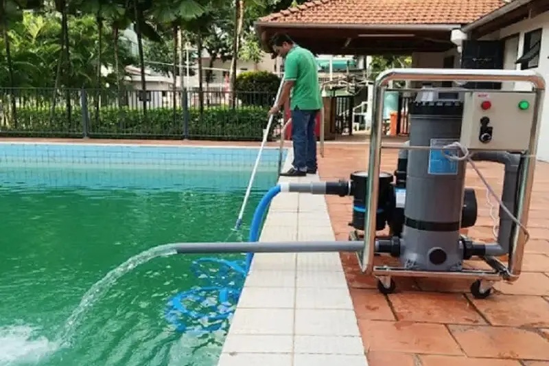 Vận hành hệ thống lọc hồ bơi và tuần hoàn nước đúng cách