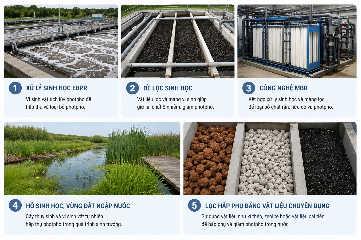 Các phương pháp xử lý phổ biến khác