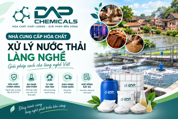 Lựa chọn hóa chất chính hãng, uy tín tại Dap Chem